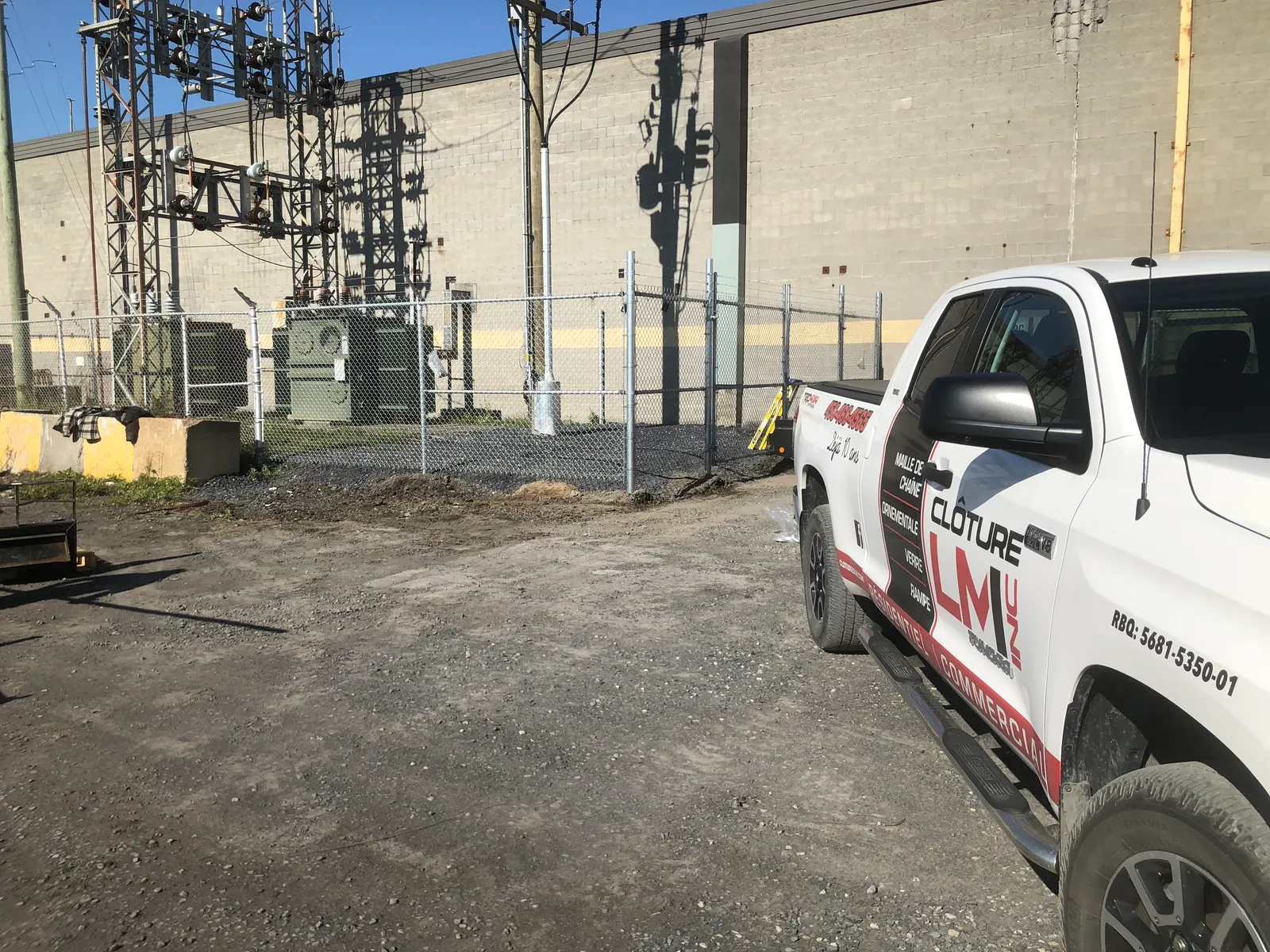 Commercial fence #012