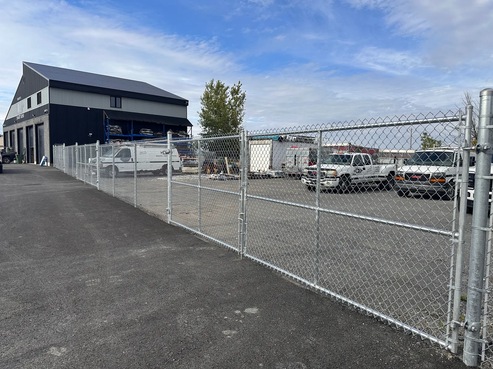 Commercial fence #014