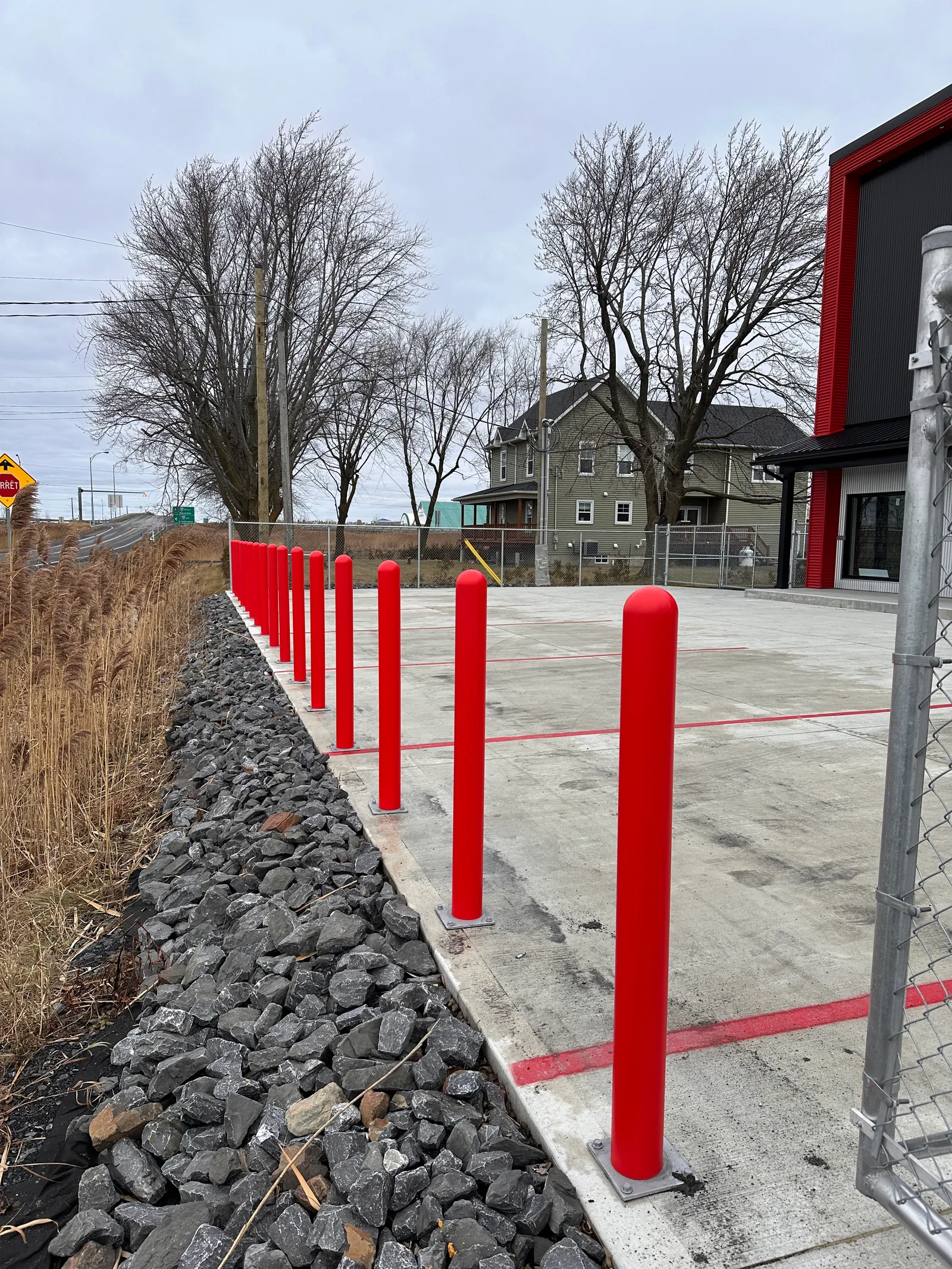 Commercial fence #015