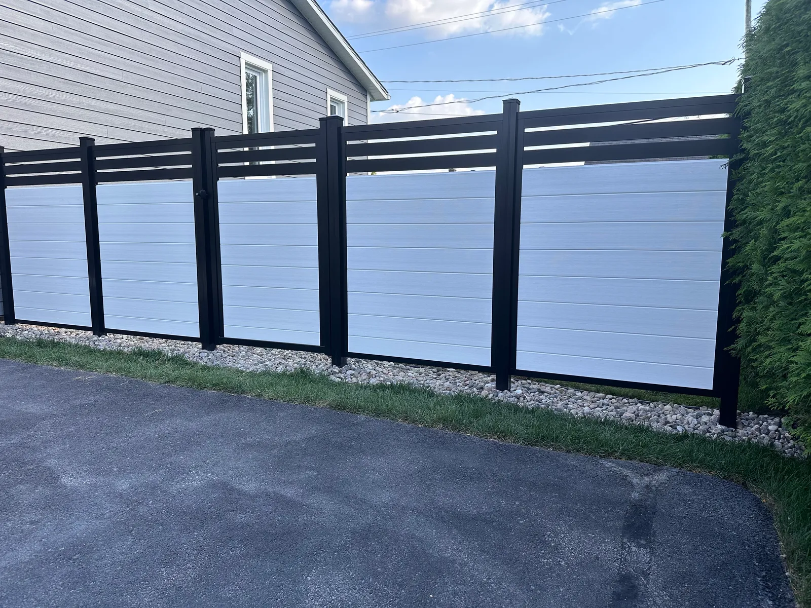 Composite fence #001