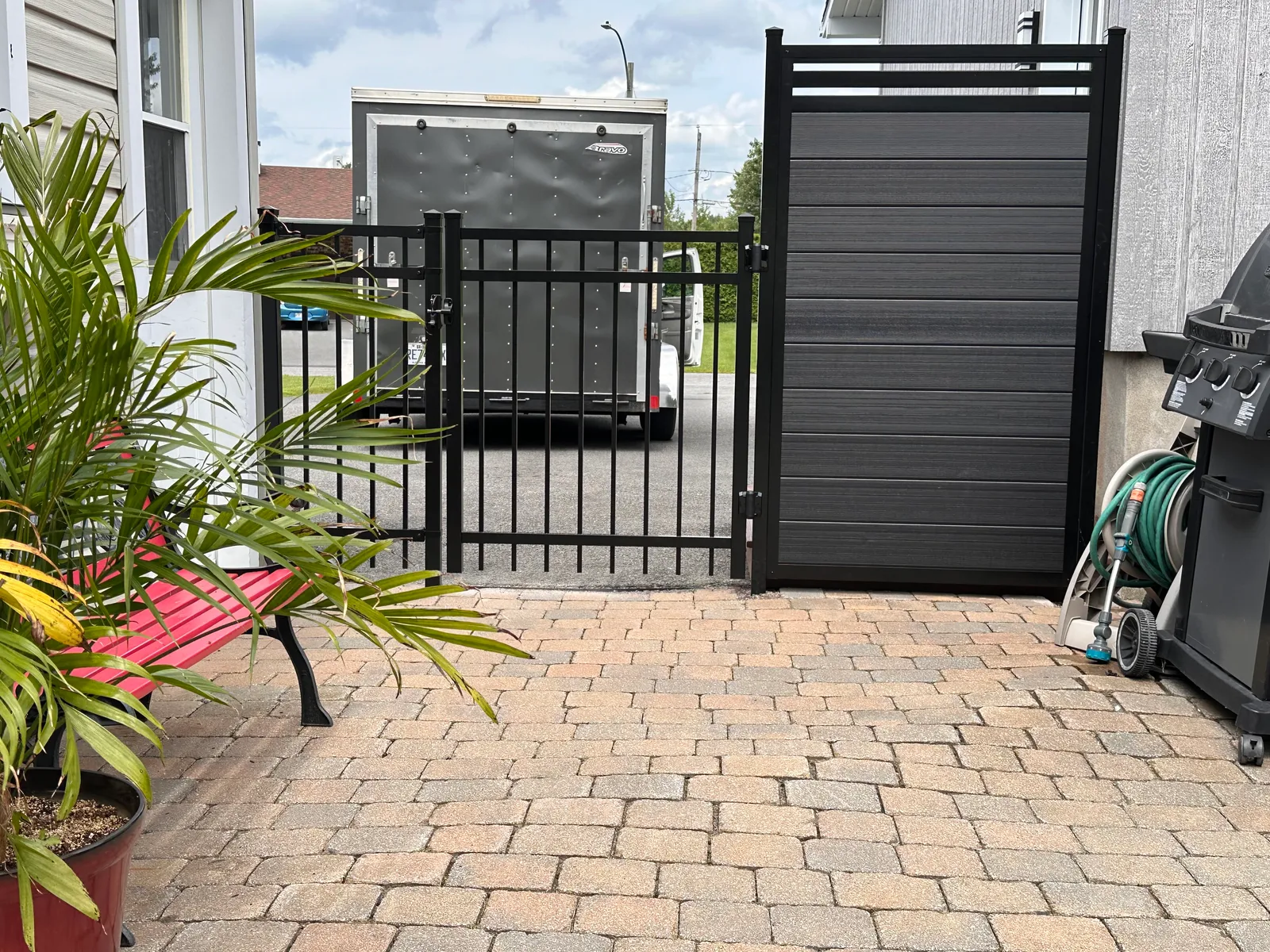 Composite fence #007