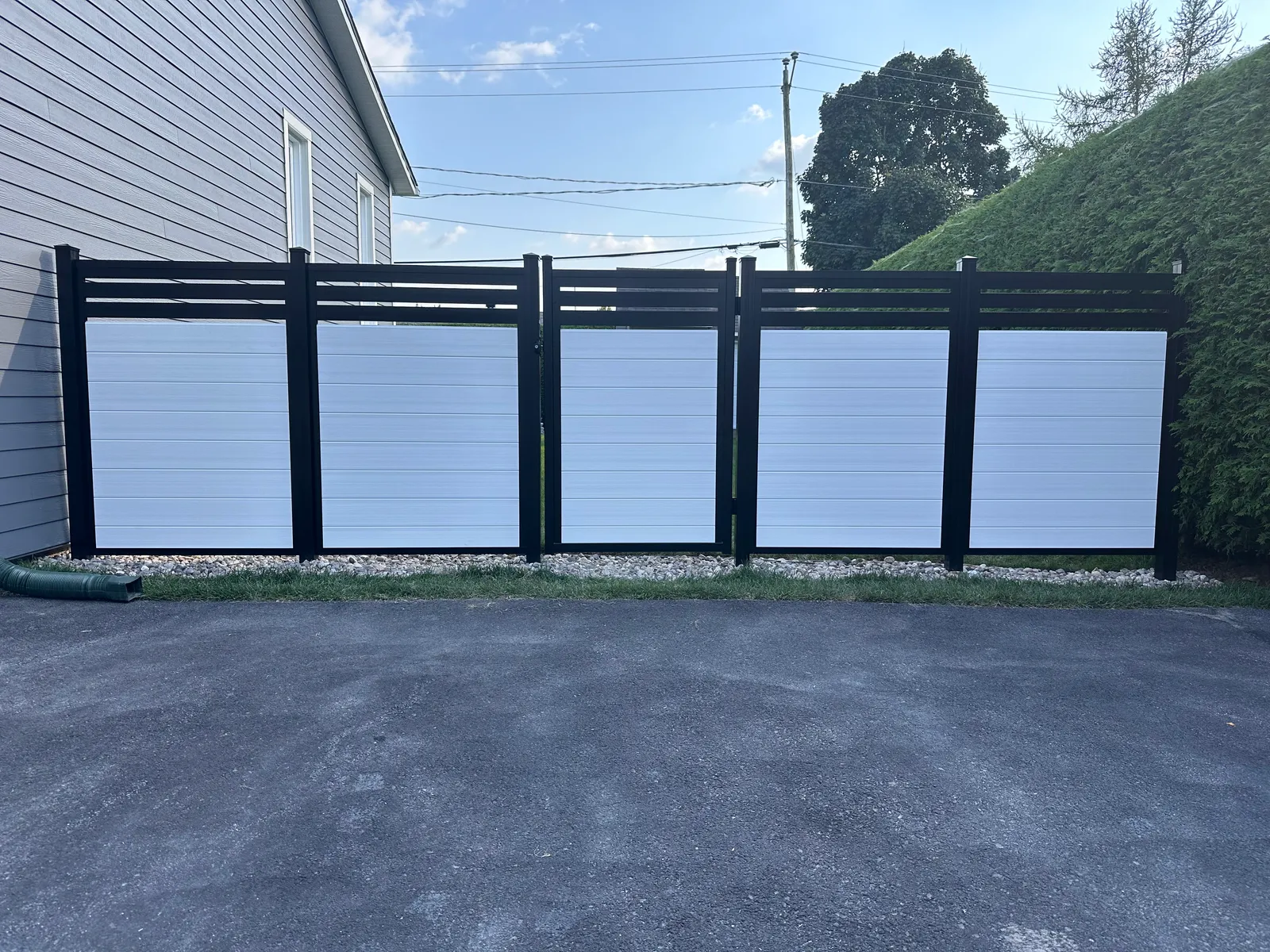 Composite fence #008