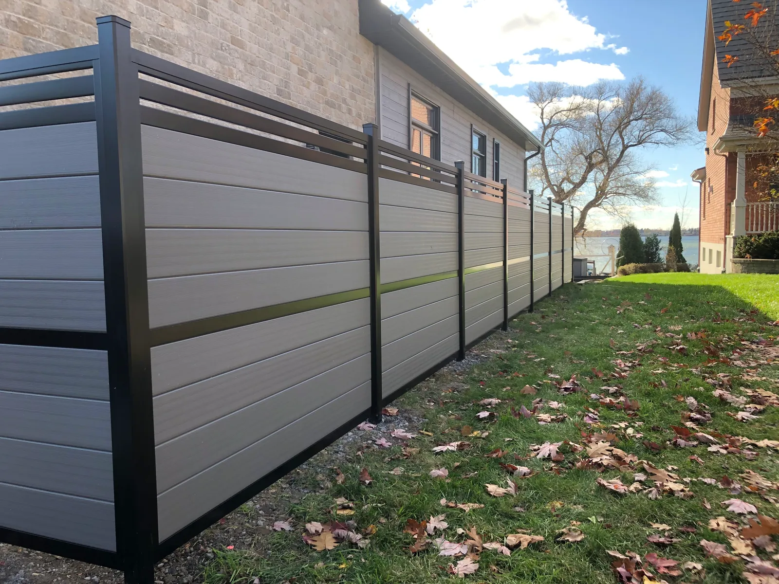 Composite fence #013