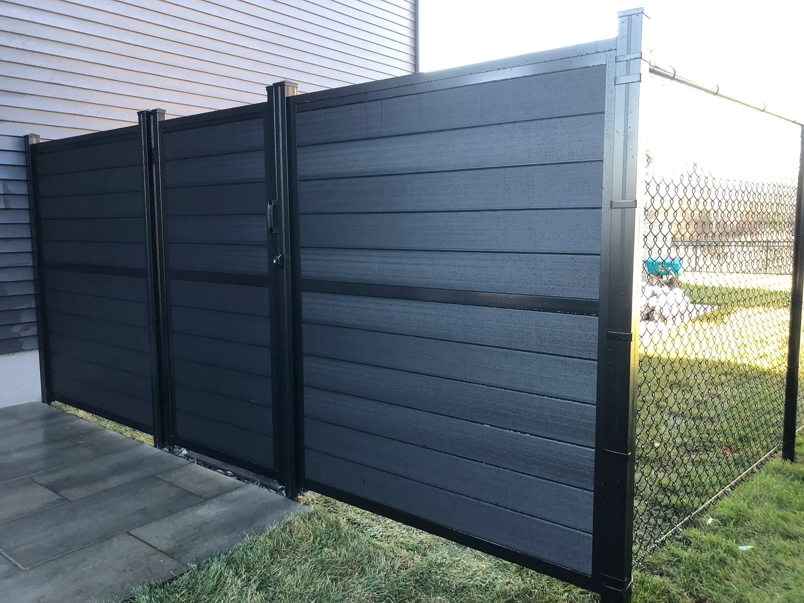 Composite fence #014