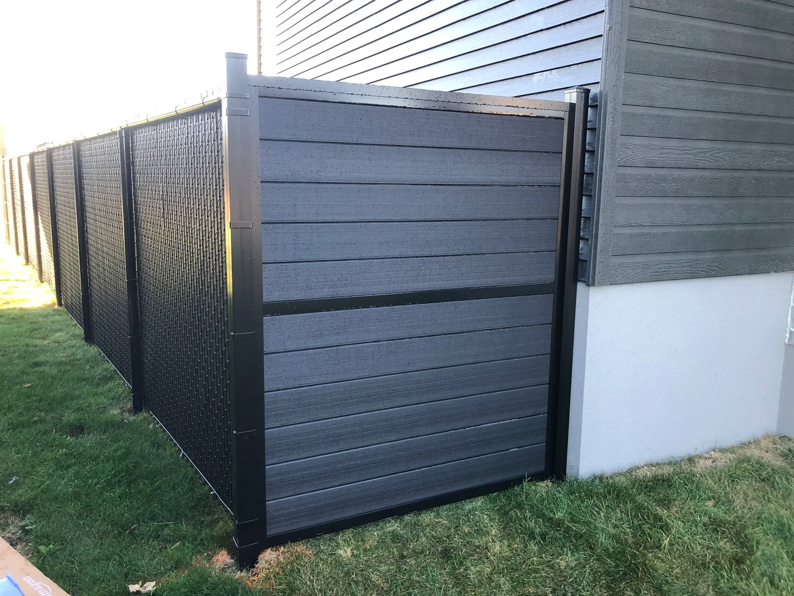 Composite fence #015