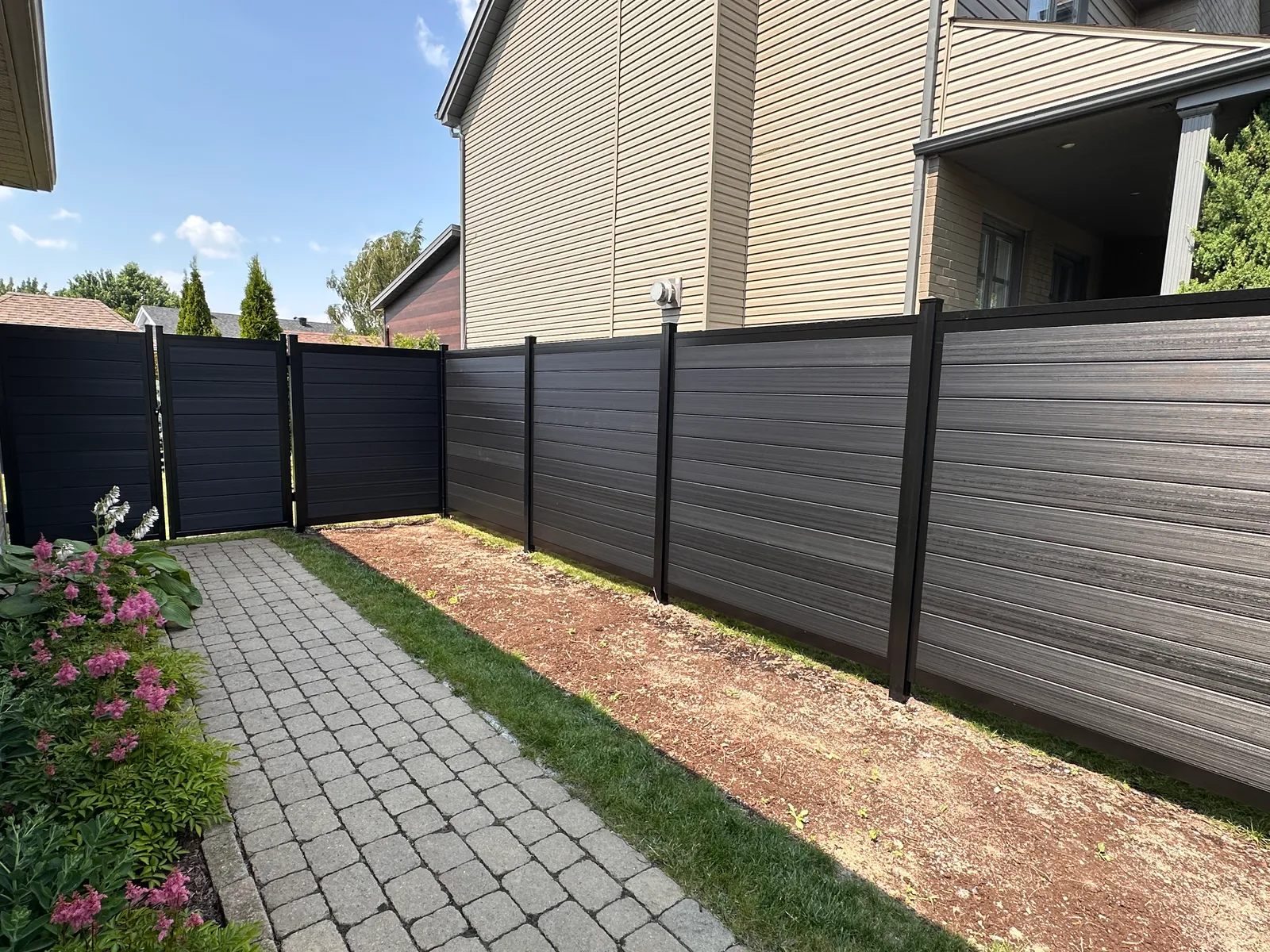 Composite fence #017