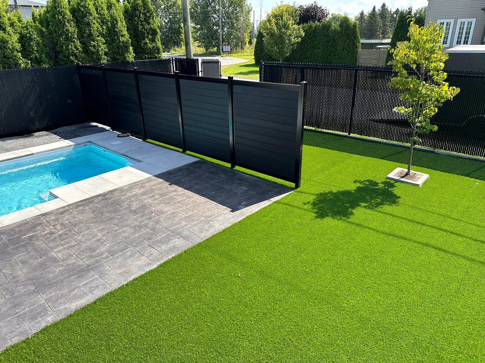 Composite fence #018