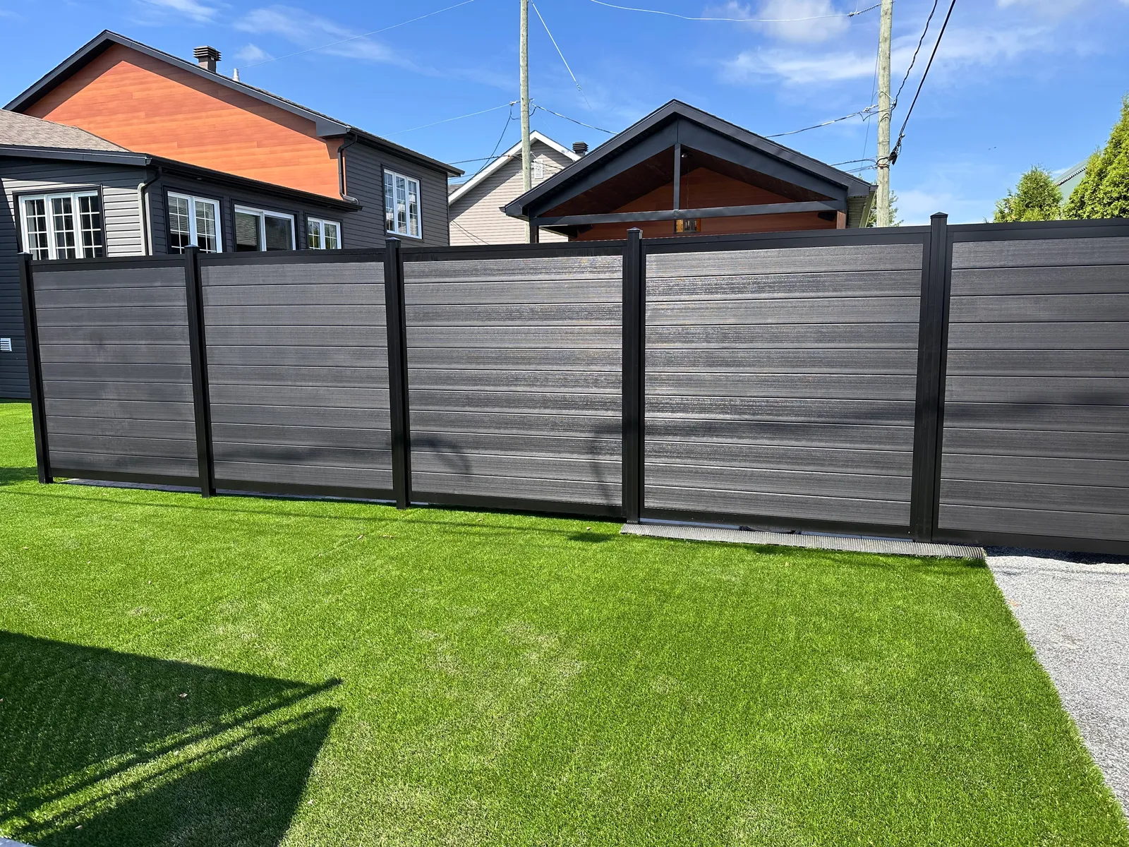 Composite fence #019