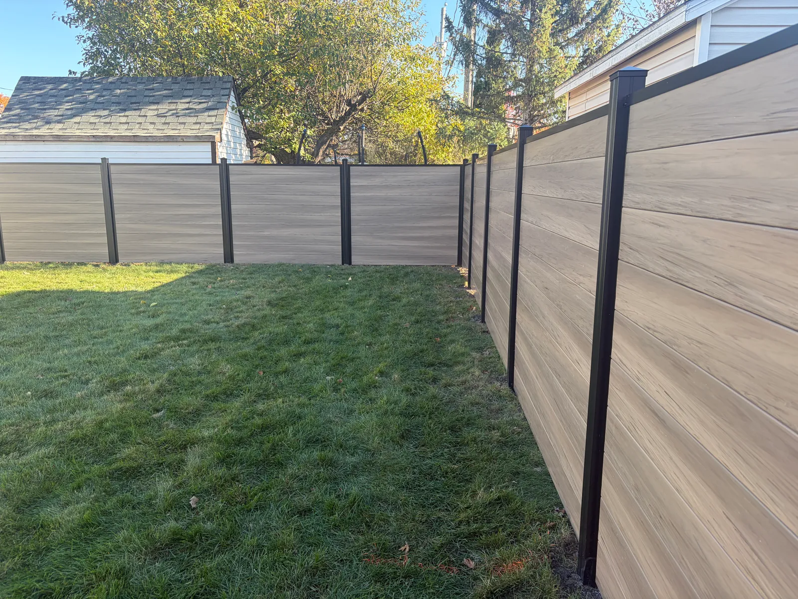 Composite fence #021