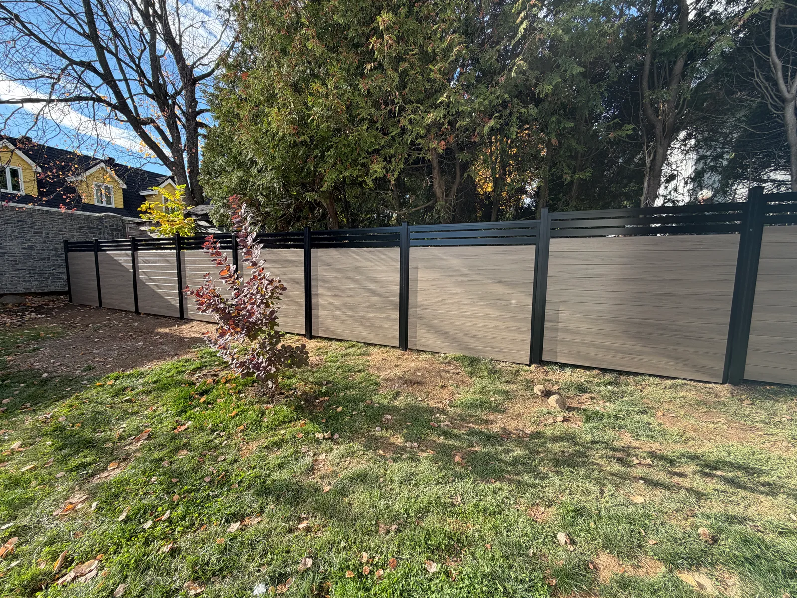 Composite fence #022