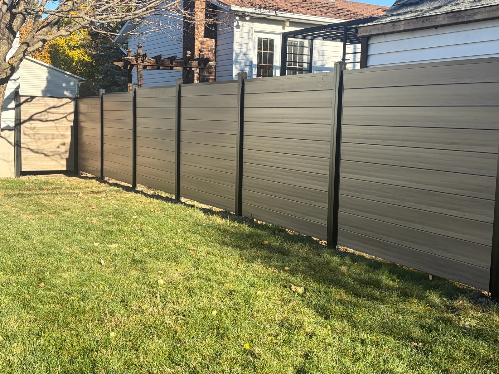 Composite fence #023