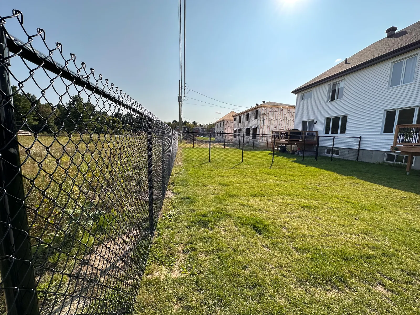 Chain link fence #006