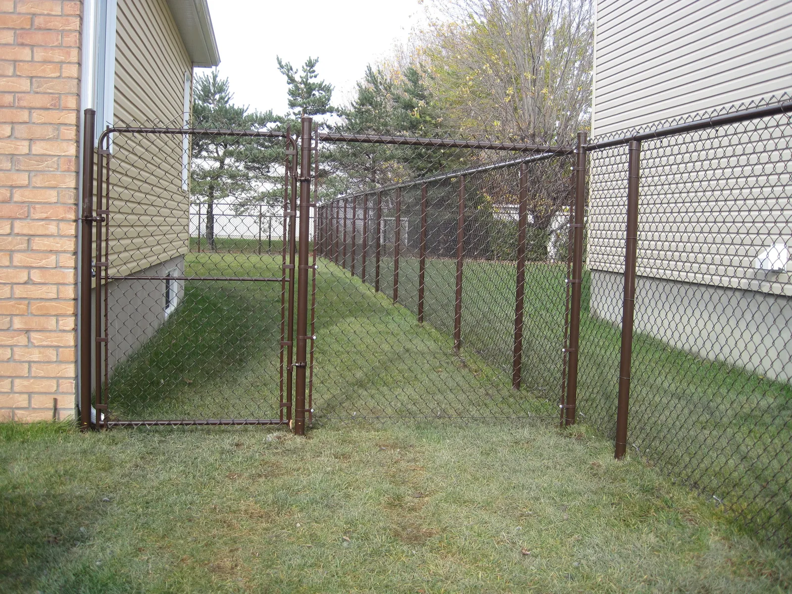 Chain link fence #008