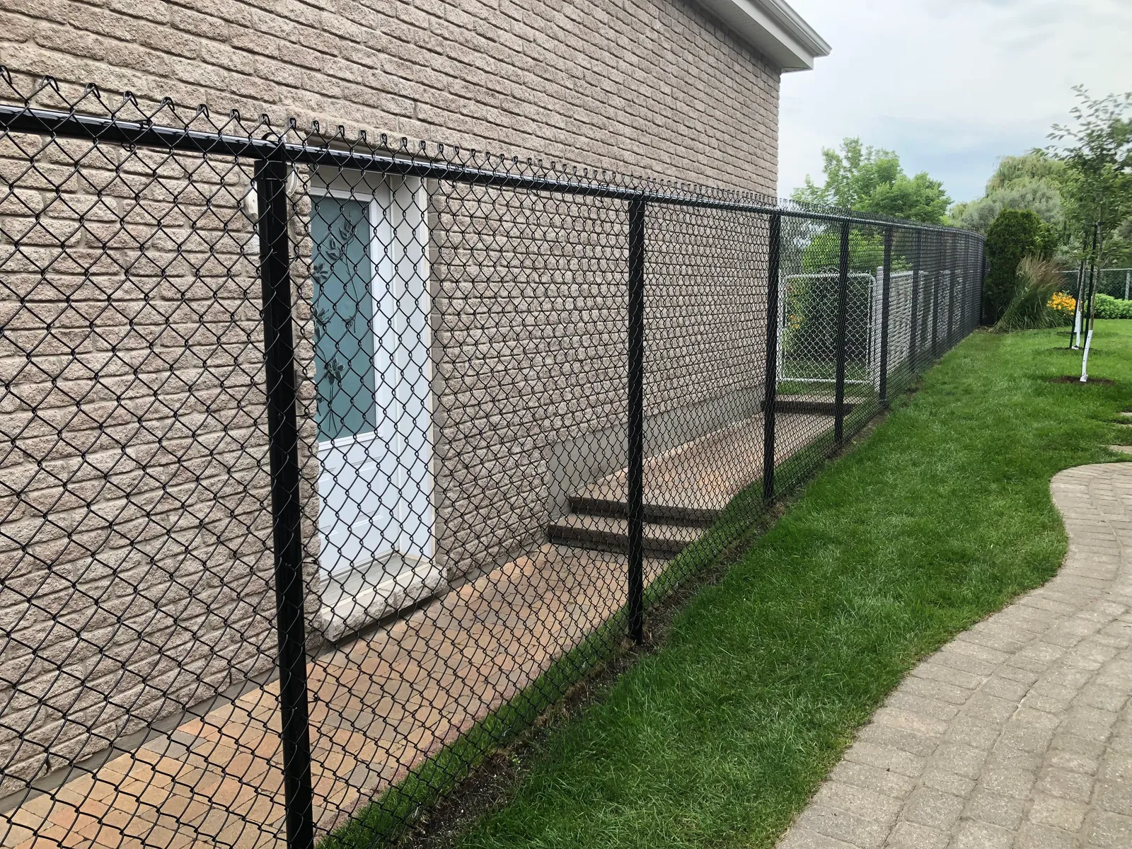 Chain link fence #022