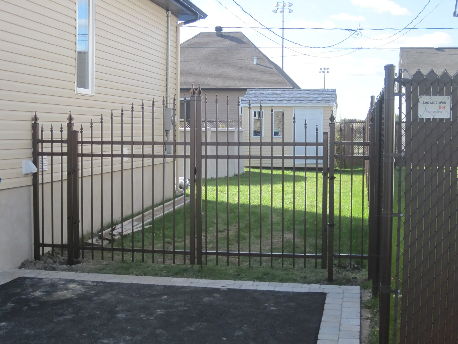 Ornamental fence #014