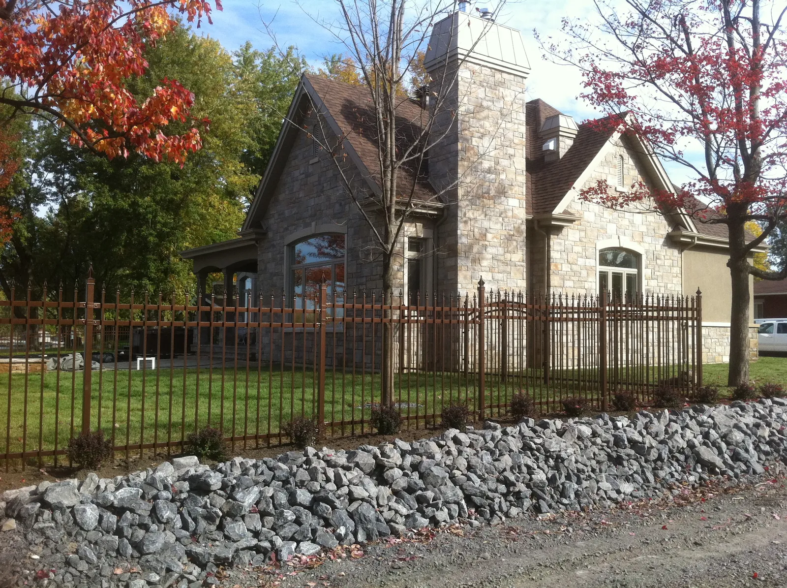 Ornamental fence #038