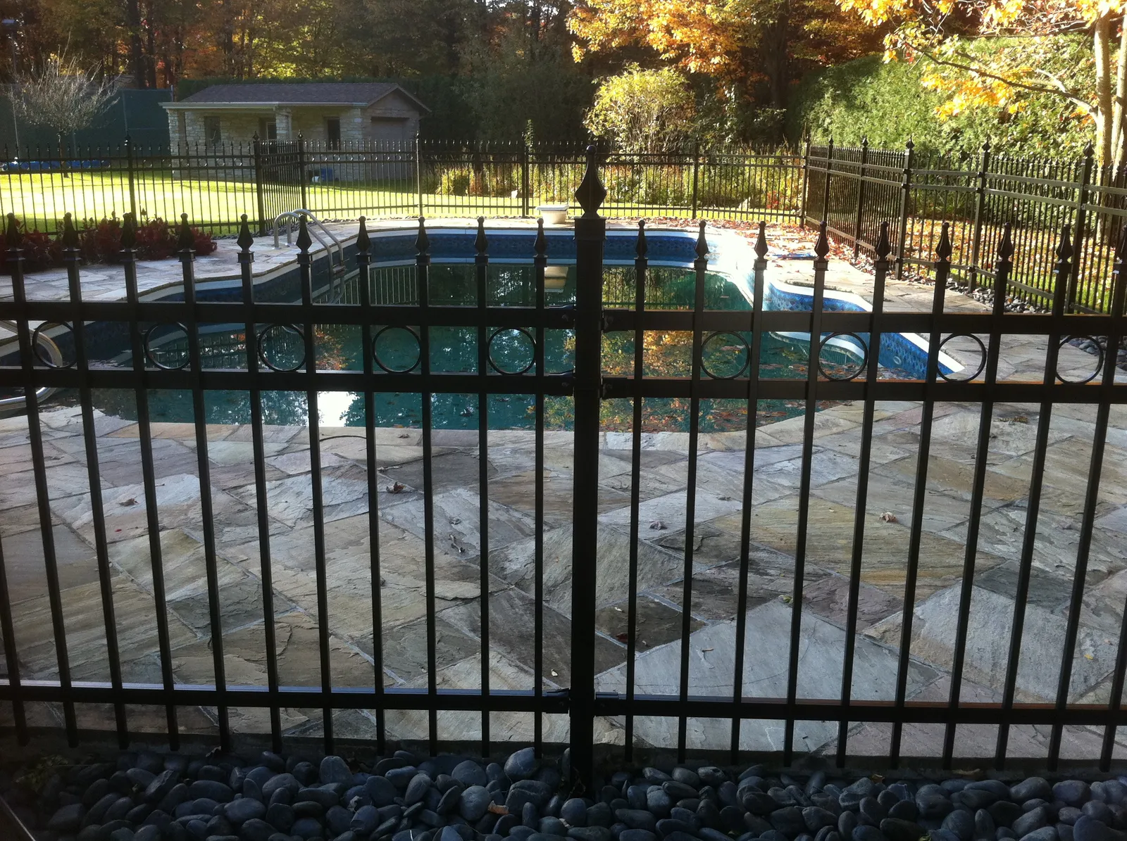 Pool fence #014