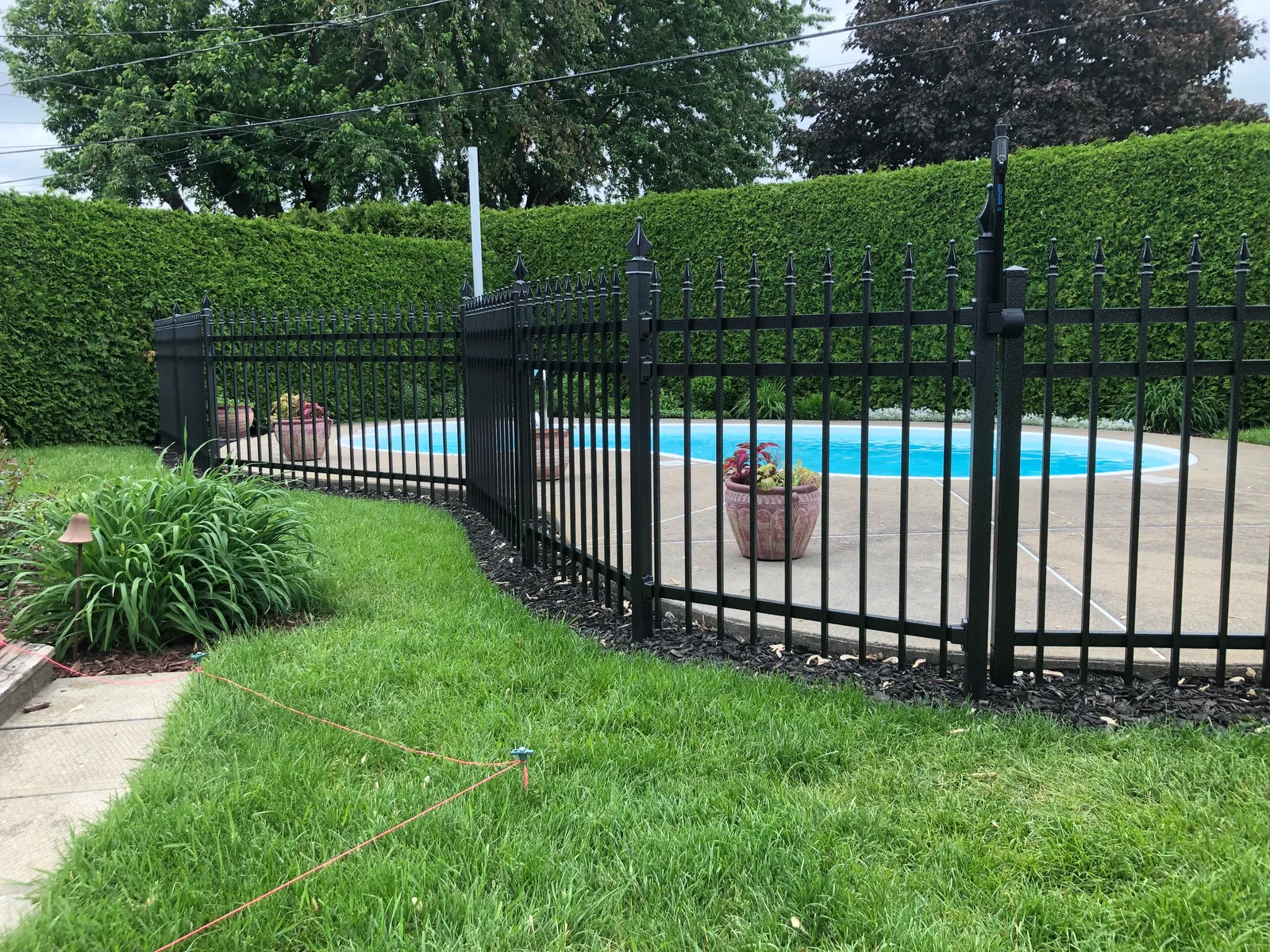Pool fence #015