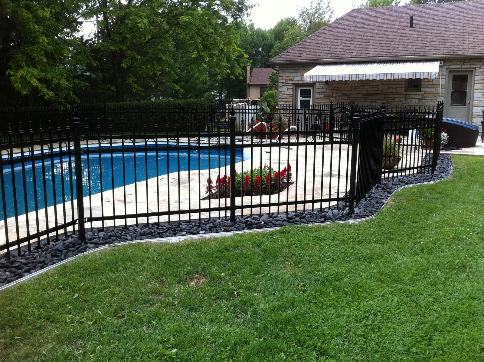 Pool fence #022