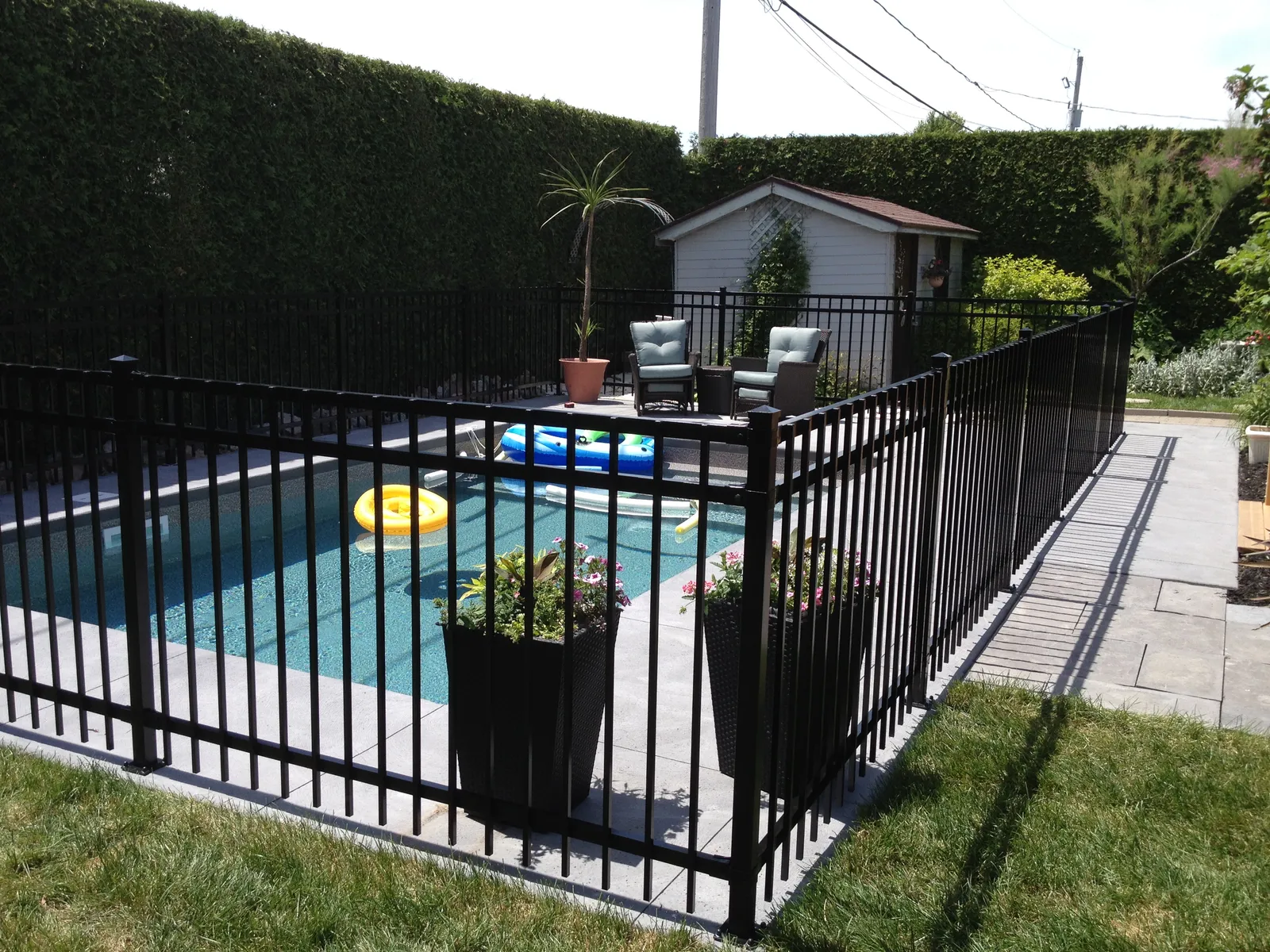 Pool fence #025