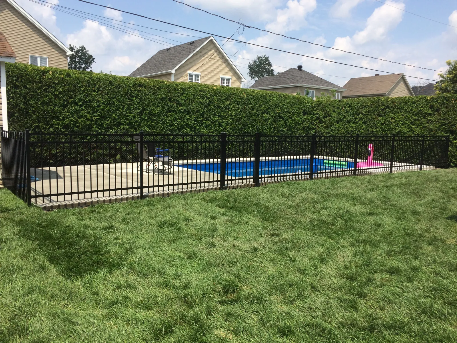 Pool fence #064
