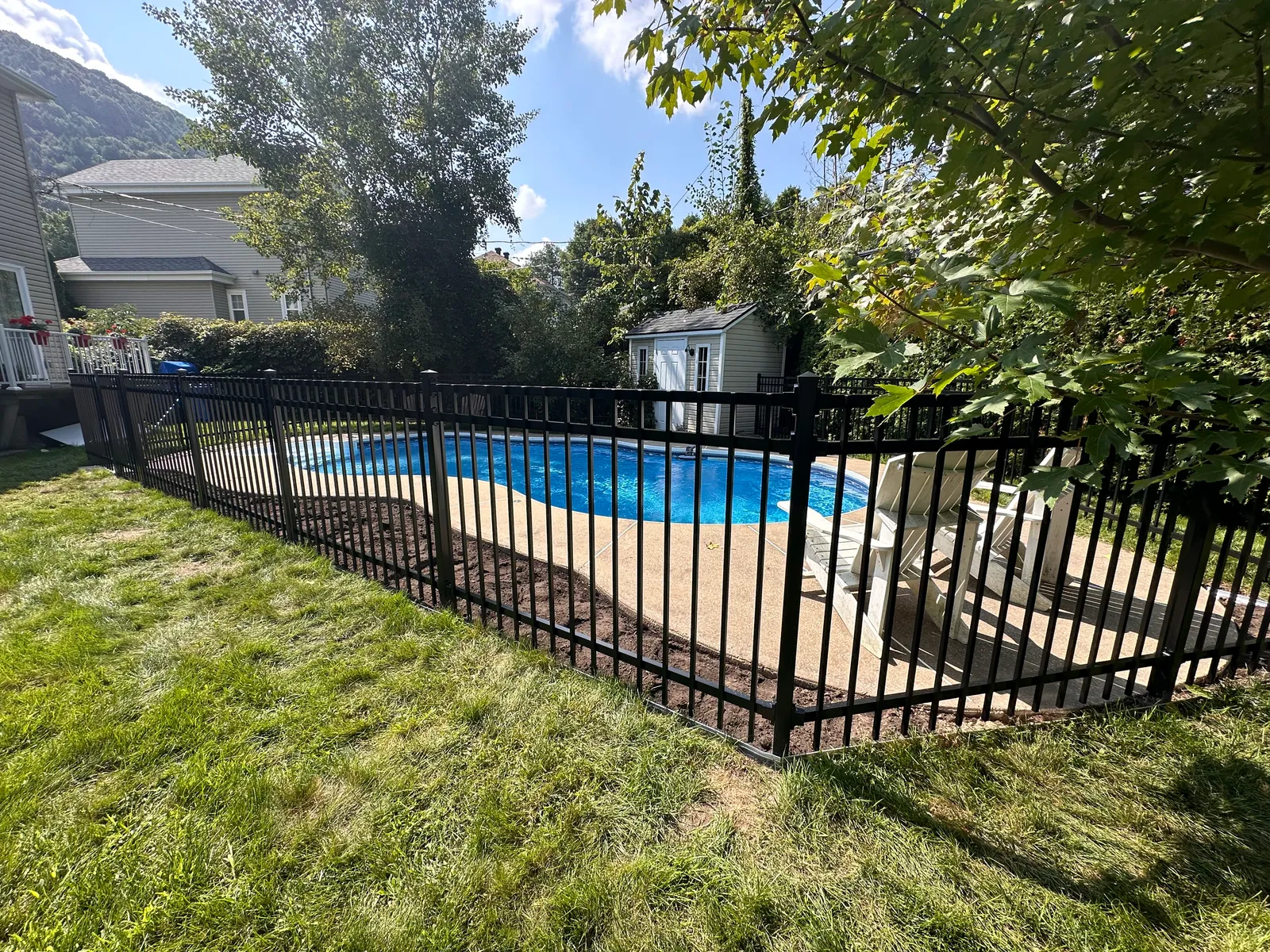 Pool fence #065