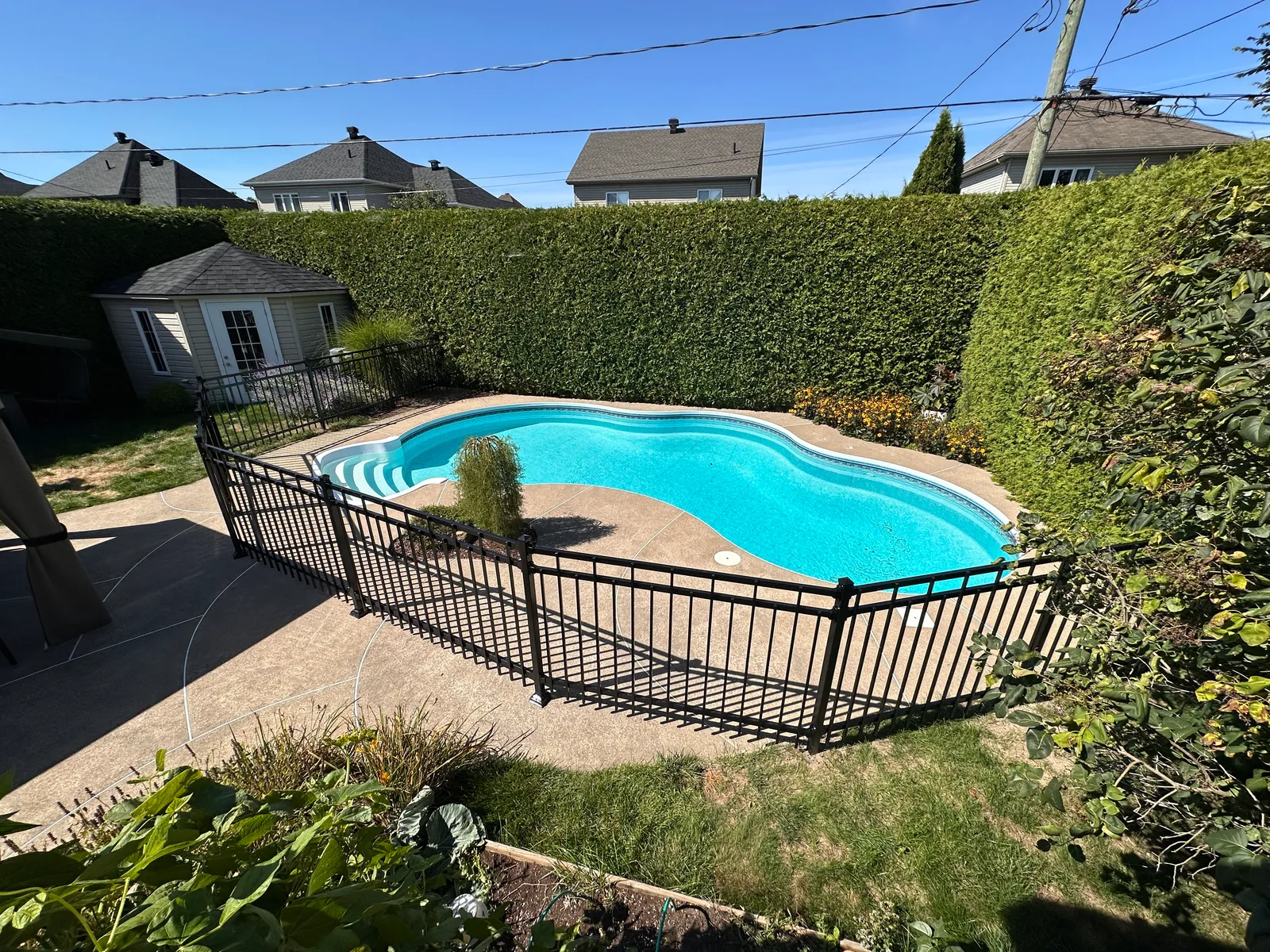 Pool fence #073