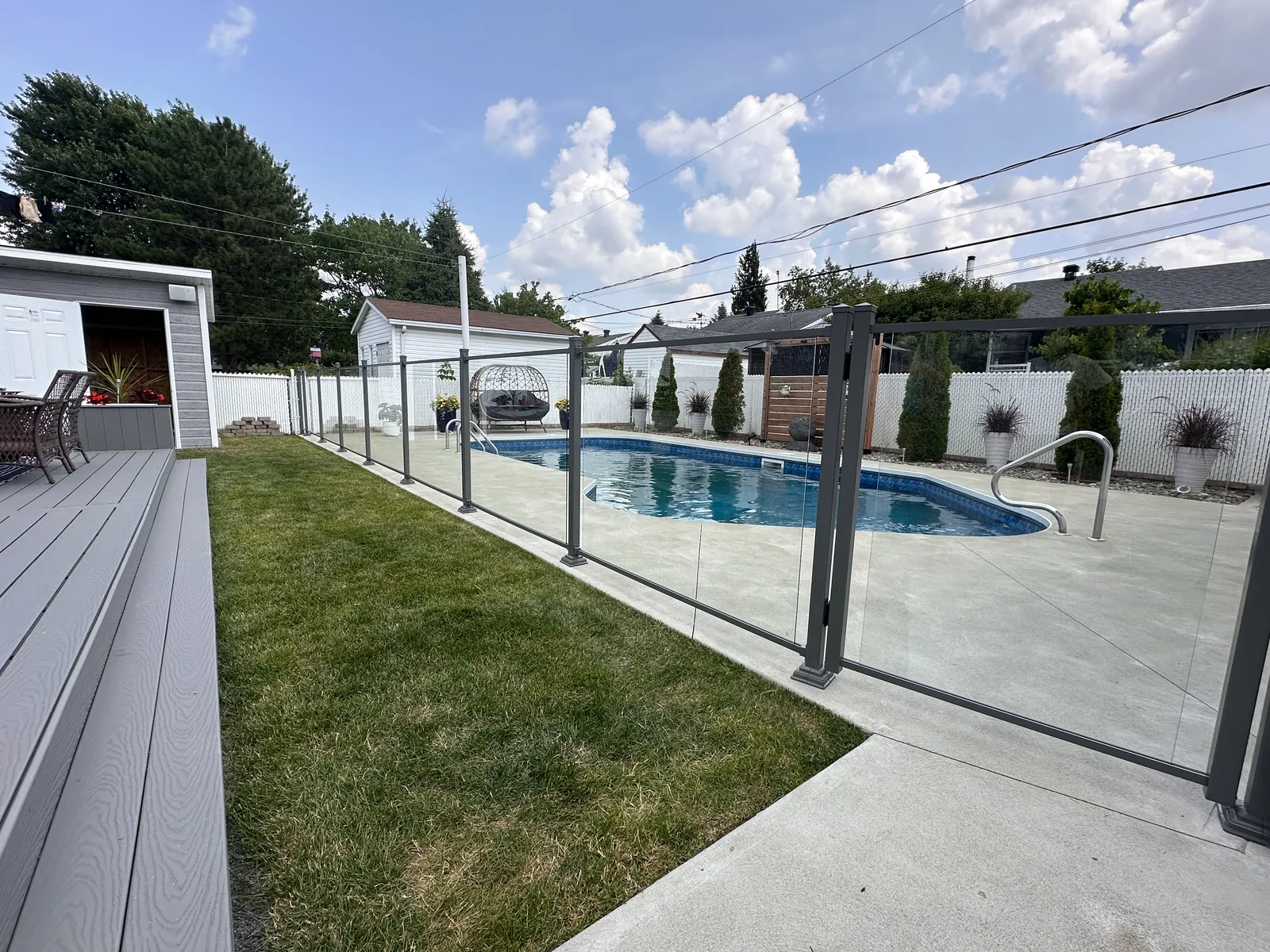 Pool fence #083