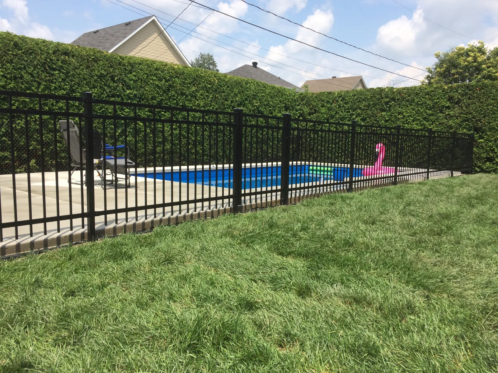 Pool fence #085
